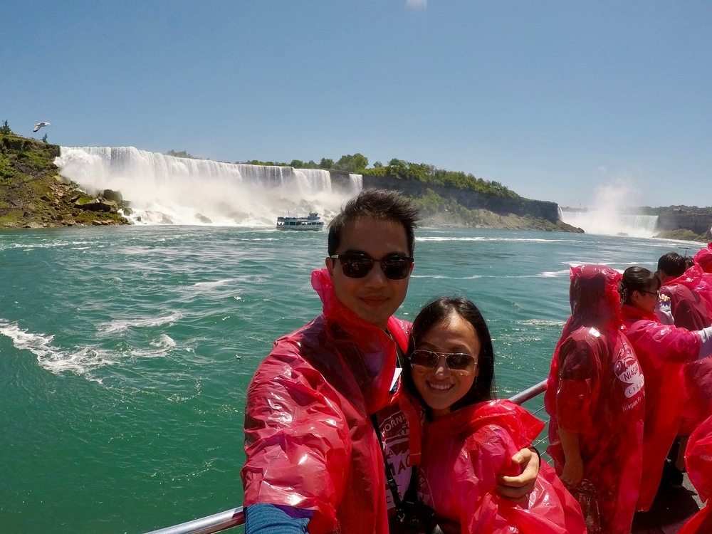 Travel photograph from our magnificent aerial views of the niagara falls from the canadian side story