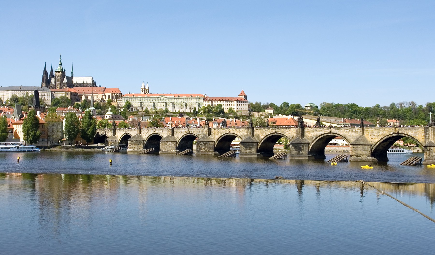 Charles Bridge and Prague Castle